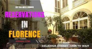 Florence Dining Guide: Are Dinner Reservations Necessary for Tourists?