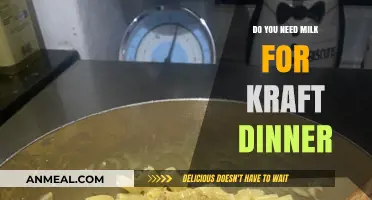 Kraft Dinner Without Milk: Is It Still Creamy and Delicious?
