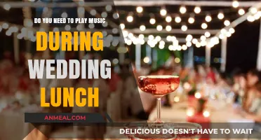 Melodies and Matrimony: The Role of Music During Wedding Lunches