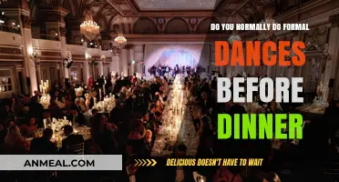 Formal Dances Before Dinner: A Timeless Tradition or Outdated Custom?