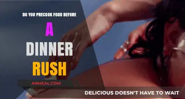 Prep Like a Pro: Should You Precook Food Before Dinner Rush?