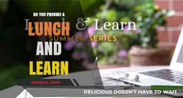 Lunch and Learn: Boosting Productivity One Meal at a Time