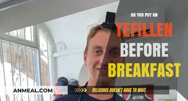 Tefillin Before Breakfast: What's the Right Time?