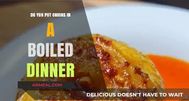 Should Onions Be Added to Your Boiled Dinner? A Culinary Debate
