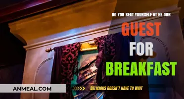 Be Our Guest Breakfast Seating: How Does It Work?