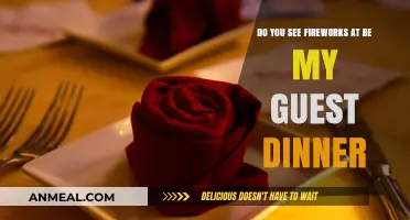 Be Our Guest Dinner: Fireworks Experience at Disney World