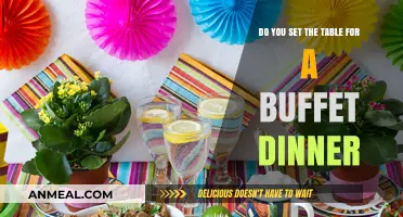 Buffet Dinner Etiquette: Should You Set the Table?