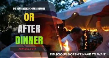 Cigar Timing: Before or After Dinner? A Guide for Enthusiasts