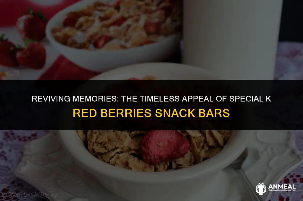 do you still make special k red berries snack bars