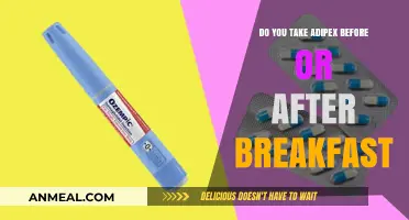 Adipex Usage: Before or After Breakfast?