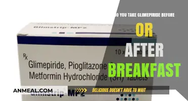 Glimepiride: Before or After Breakfast?