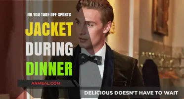 Should You Remove Your Sports Jacket During Dinner? Etiquette Explained