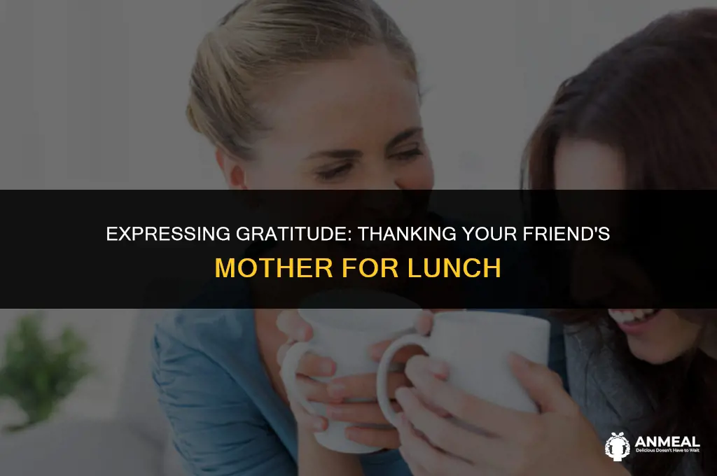 do you thank your friend