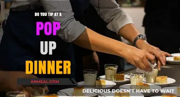 Tipping Etiquette at Pop-Up Dinners: Should You Leave a Tip?
