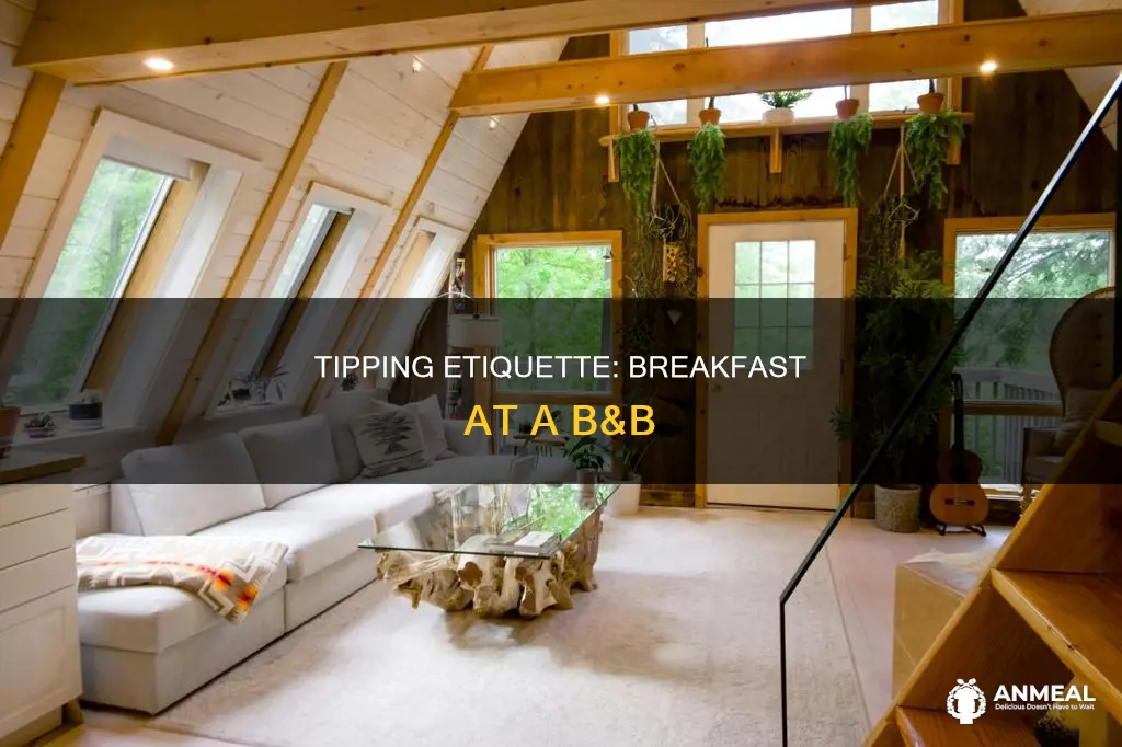 do you tip for breakfast at a b&b
