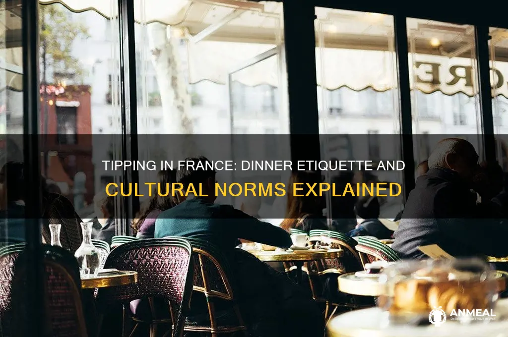 do you tip in france dinner