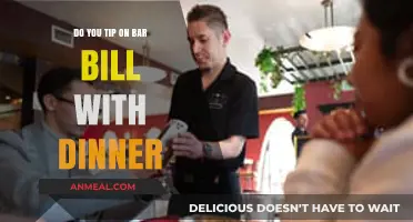 Should You Tip on Bar Bill with Dinner? Etiquette Explained