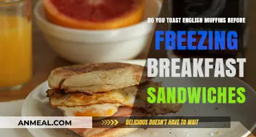 Freezing Breakfast Sandwiches: To Toast or Not?
