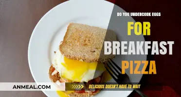 The Perfect Breakfast Pizza: Undercook Your Eggs?
