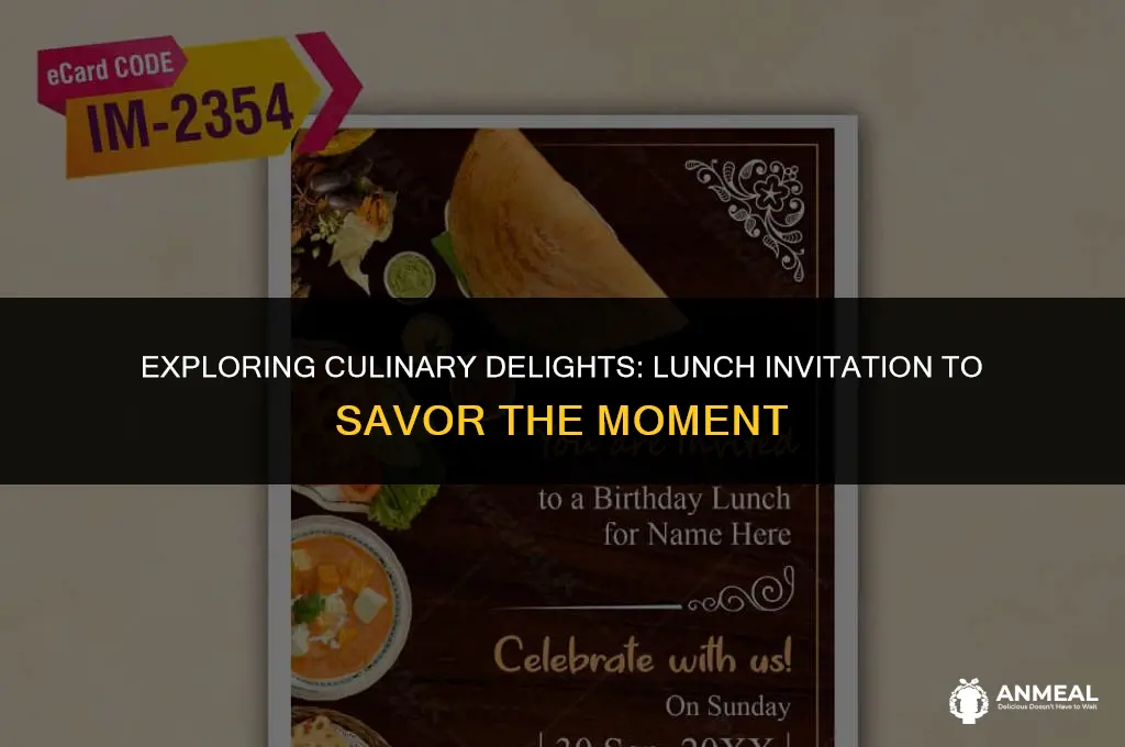 do you wanna go for lunch