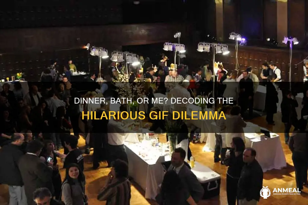 do you want dinner a bath or me gif
