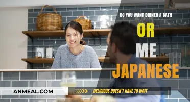 Dinner, Bath, or Me? Decoding Japanese Relationship Choices and Culture