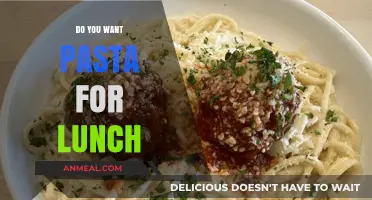 Craving Comfort: Is Pasta the Perfect Lunch Choice?