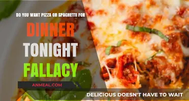 Pizza or Spaghetti? The False Dilemma of Tonight's Dinner Choice