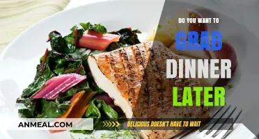 Dinner Plans Later? Let’s Grab a Bite Together Tonight!