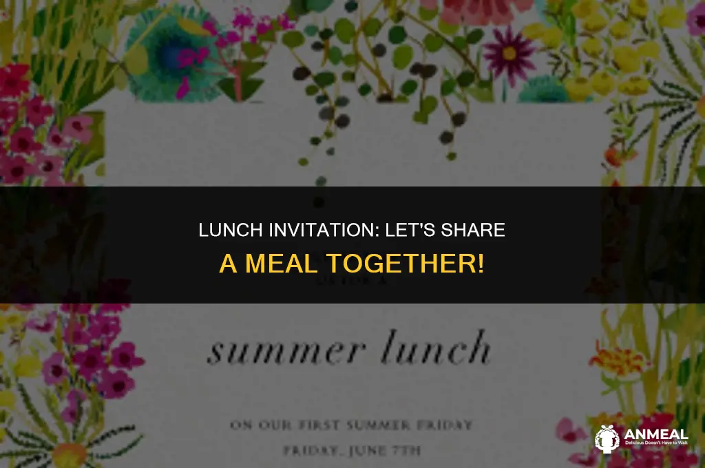 do you want to join me for lunch