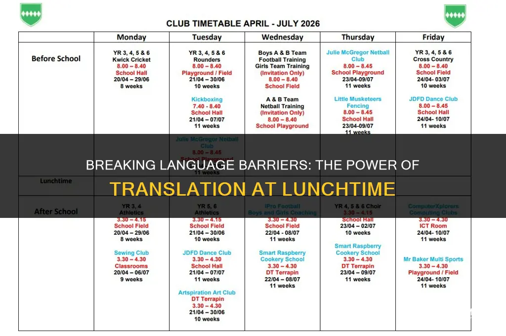 do you want to sit with me at lunch translate