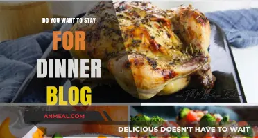 Stay for Dinner: Heartwarming Recipes and Cozy Evening Inspiration