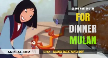 Stay for Dinner, Mulan? Exploring the Iconic Disney Moment