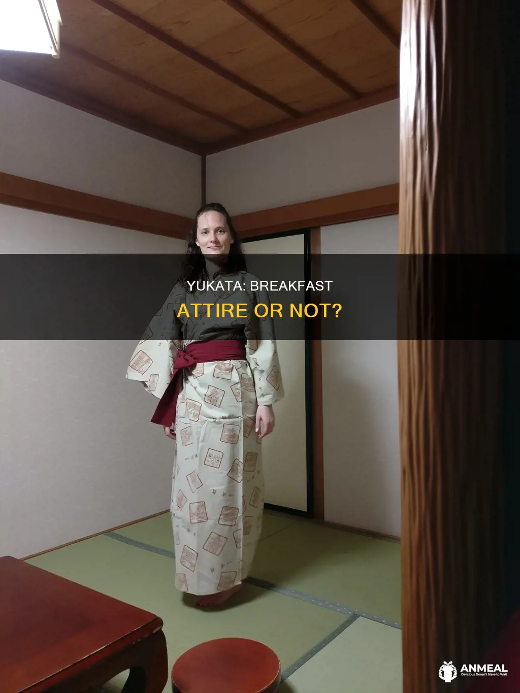 do you wear yukata to breakfast