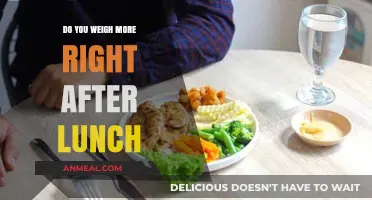 Post-Lunch Weight Gain: Fact or Fiction?