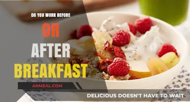 Morning Fuel: Work Before or After Breakfast?