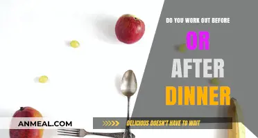 Pre-Dinner Pump or Post-Meal Burn: Timing Your Workout Right