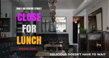 Exploring 60 Centre Street: Lunch Break Closures Revealed