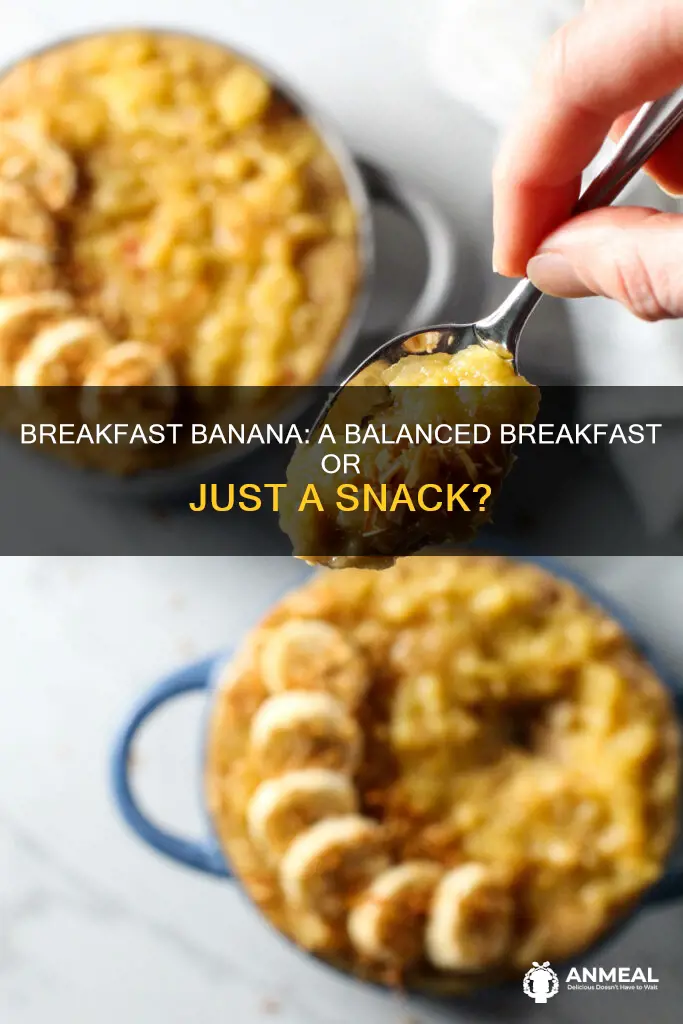 does a banana count as breakfast