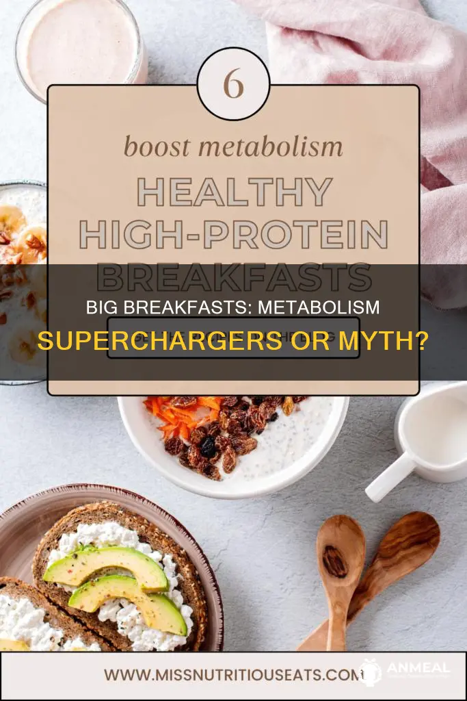 does a big breakfast boost metabolism