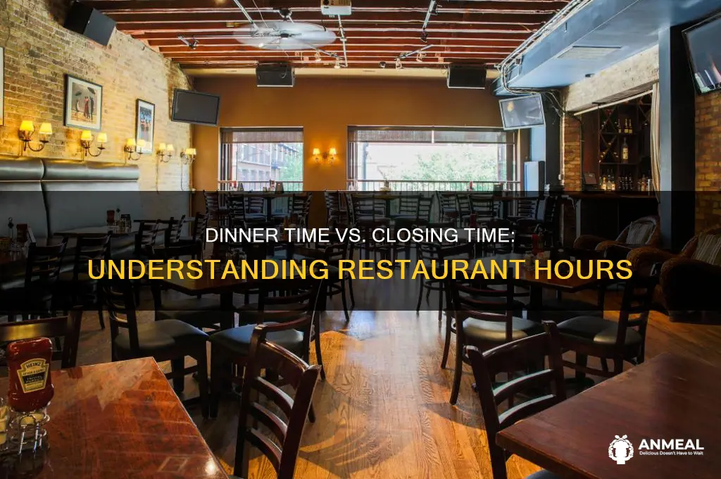 does a dinner time mean that