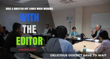 Behind the Scenes: Who Buys Lunch in the Director-Editor Dynamic?