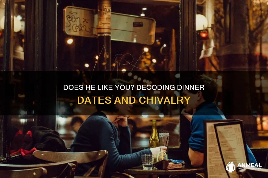 does a guy like you if he pays for dinner