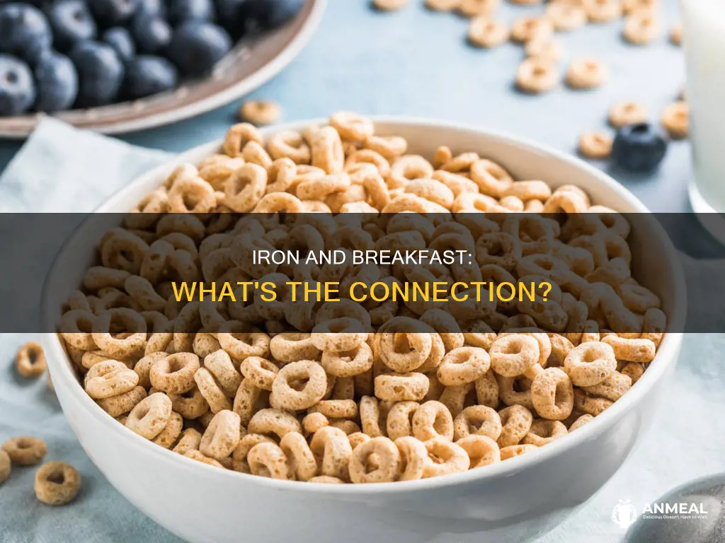 does a lack of breakfast causing iron deficiency