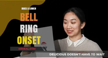 Decoding the Lunch Bell: Does it Signal the Start?