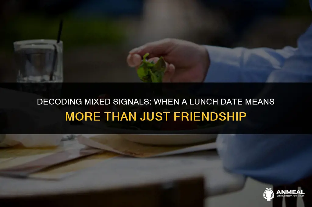 does a lunch date mean friend zone