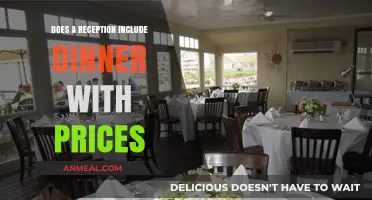 Reception Dinner Costs: What's Included and How Much?