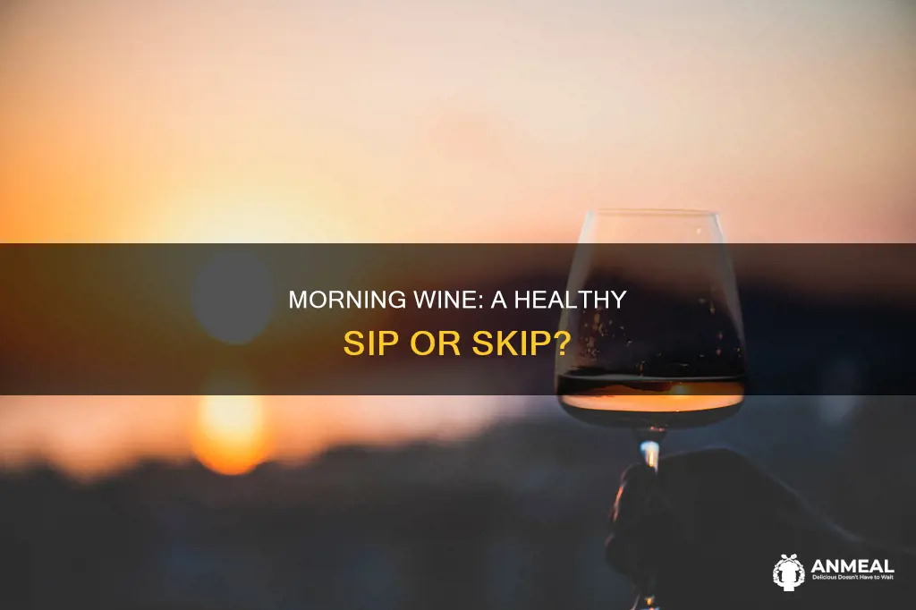 does a sip of wine breakfast