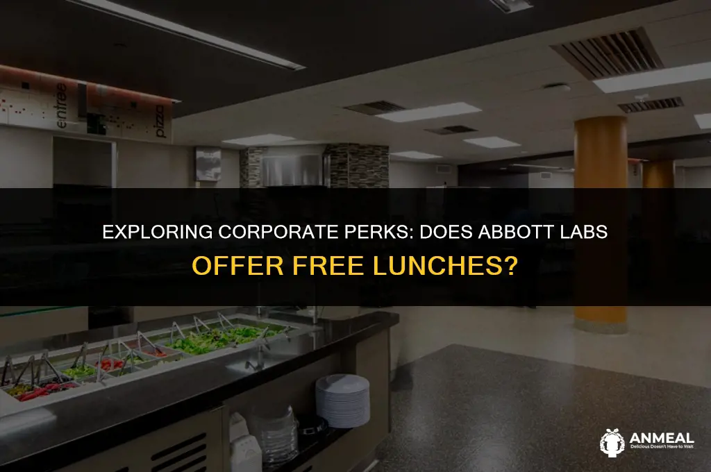 does abbott labs provide lunch