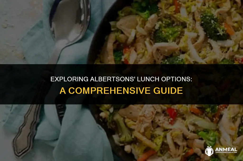 does albertsons have lunchly
